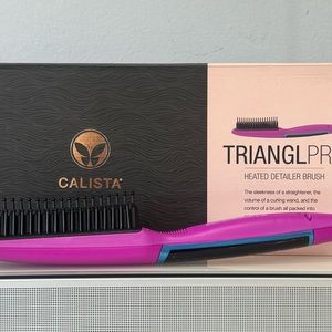 Calista TruanglPro Heated Detailer Brush (Pink Hibiscus)